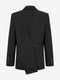 Indira back details blazer | Black
