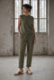 Abigail alpaca vest EX H24179 | Green