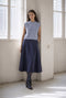Simba A line jeans skirt | Blue