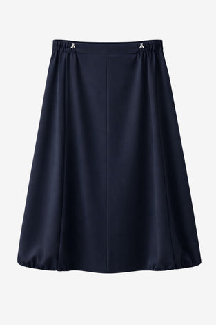Albina skirt technical jersey | Blue