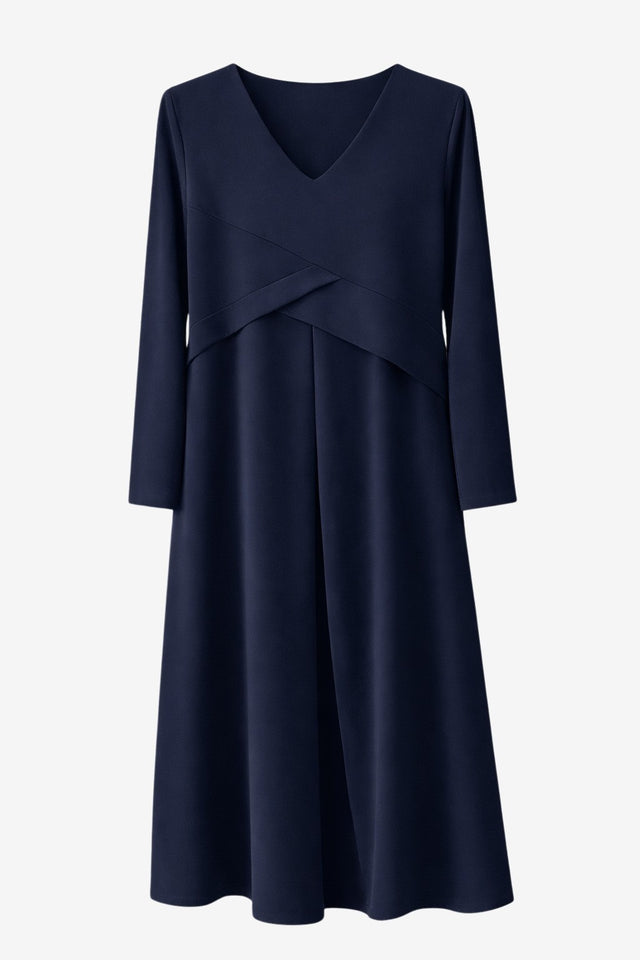 Anita dress technical jersey | Blue