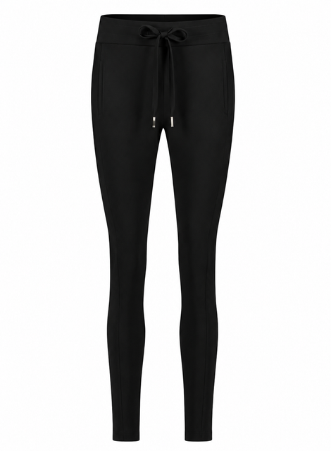 Pants Anna - Skinny fit Technical Jersey | Black