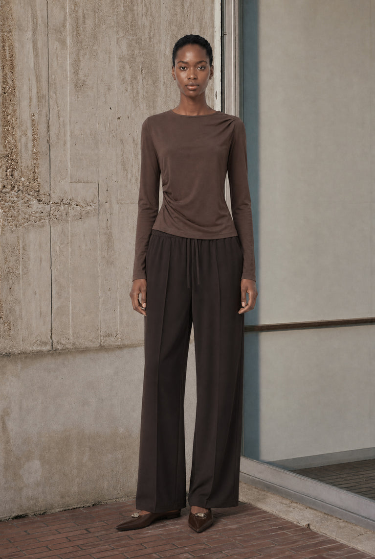Ari cotton top | Brown