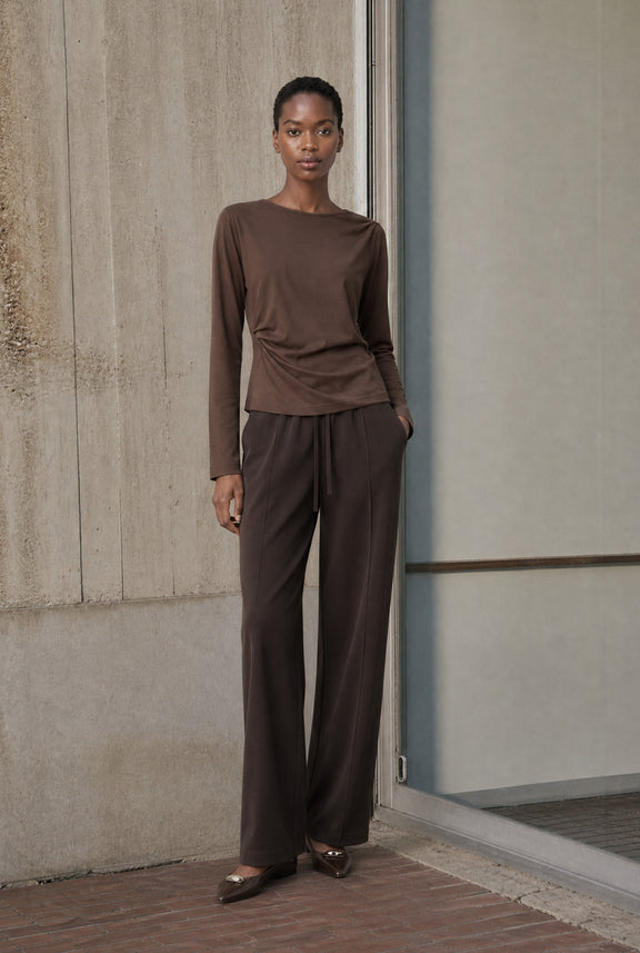 Ari cotton top | Brown