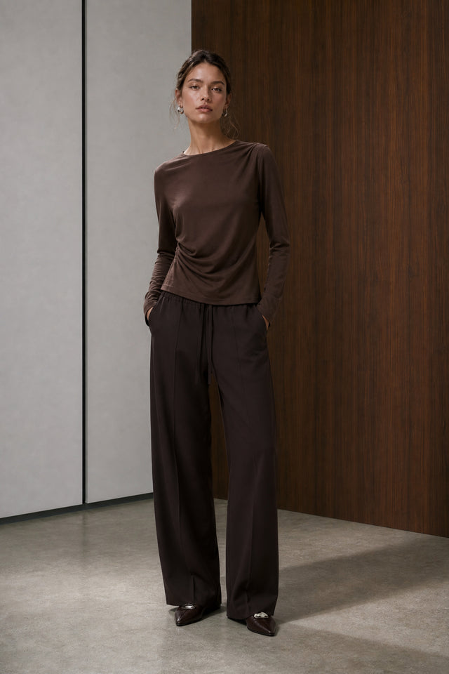 Ari cotton top | Brown