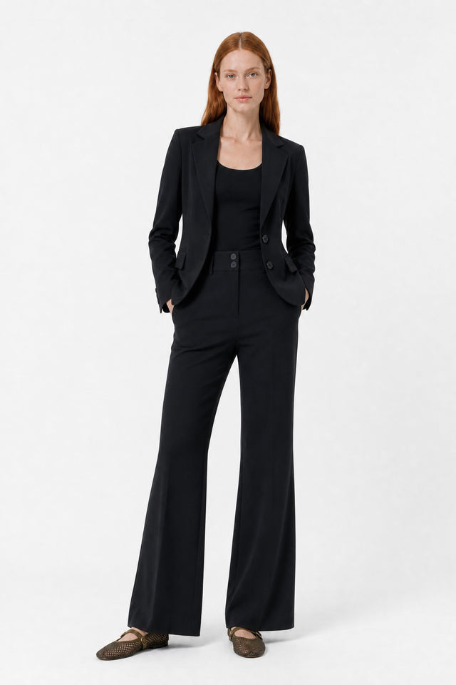 Linda pants technical jersey | Black