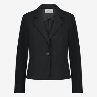 Atina Blazer Technical Jersey | Black