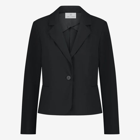 Atina Blazer Technical Jersey | Black