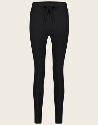 Pants Anna - Skinny fit Technical Jersey | Black