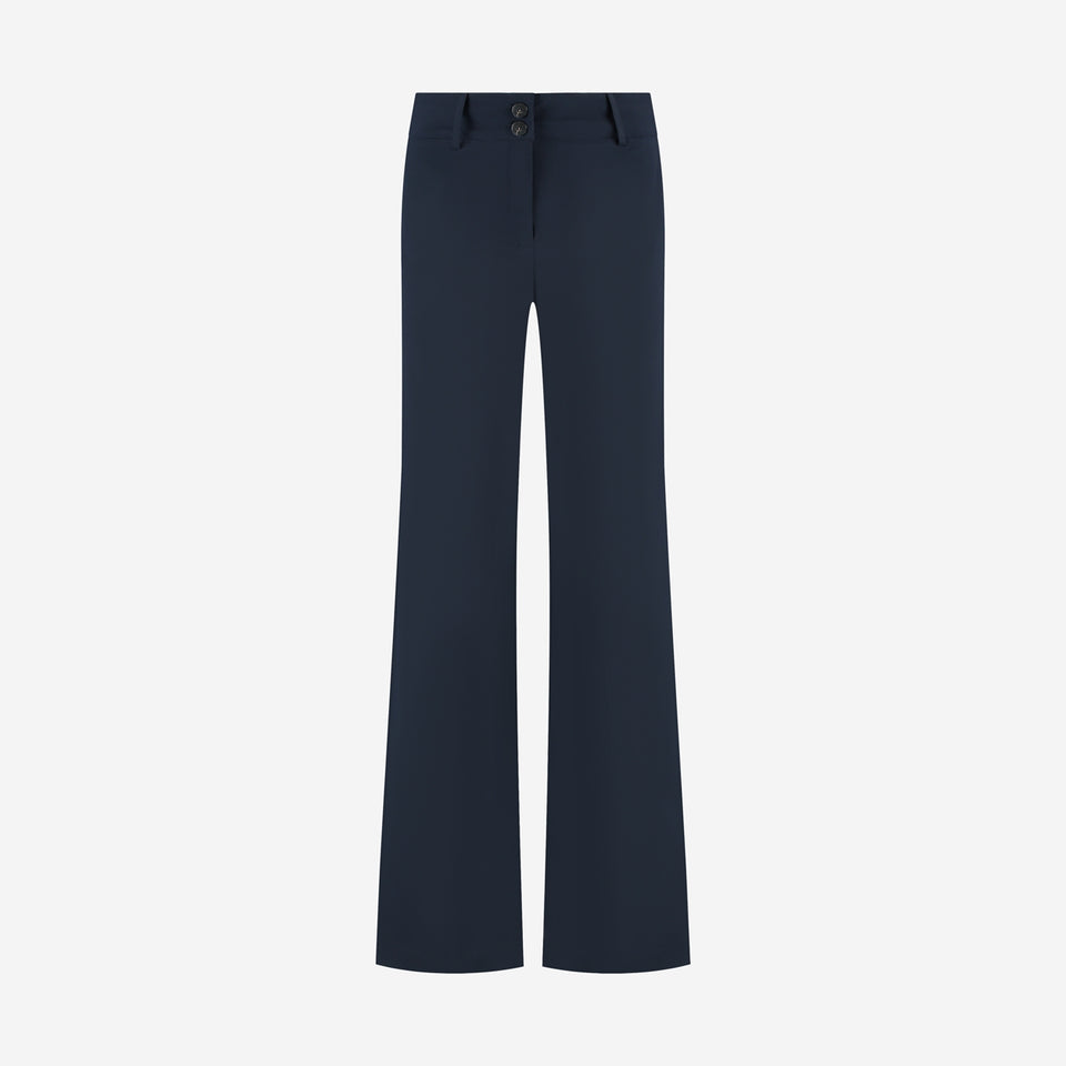 Linda pants technical jersey | Blue