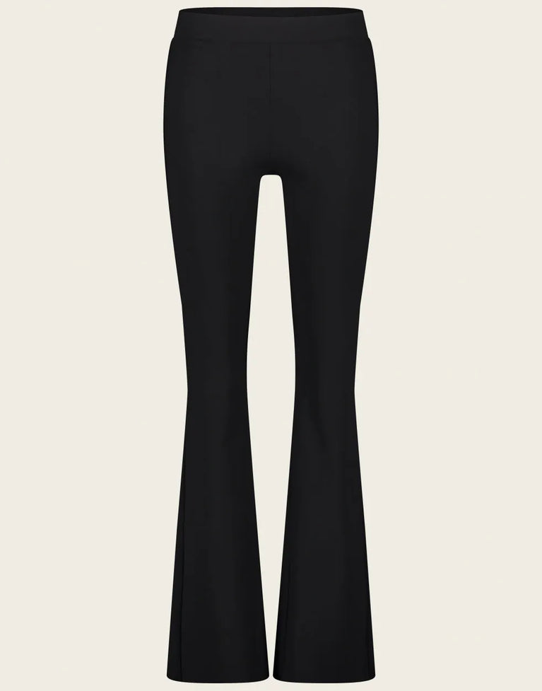 Pants Eliya easy wear flair Technical Jersey | Black