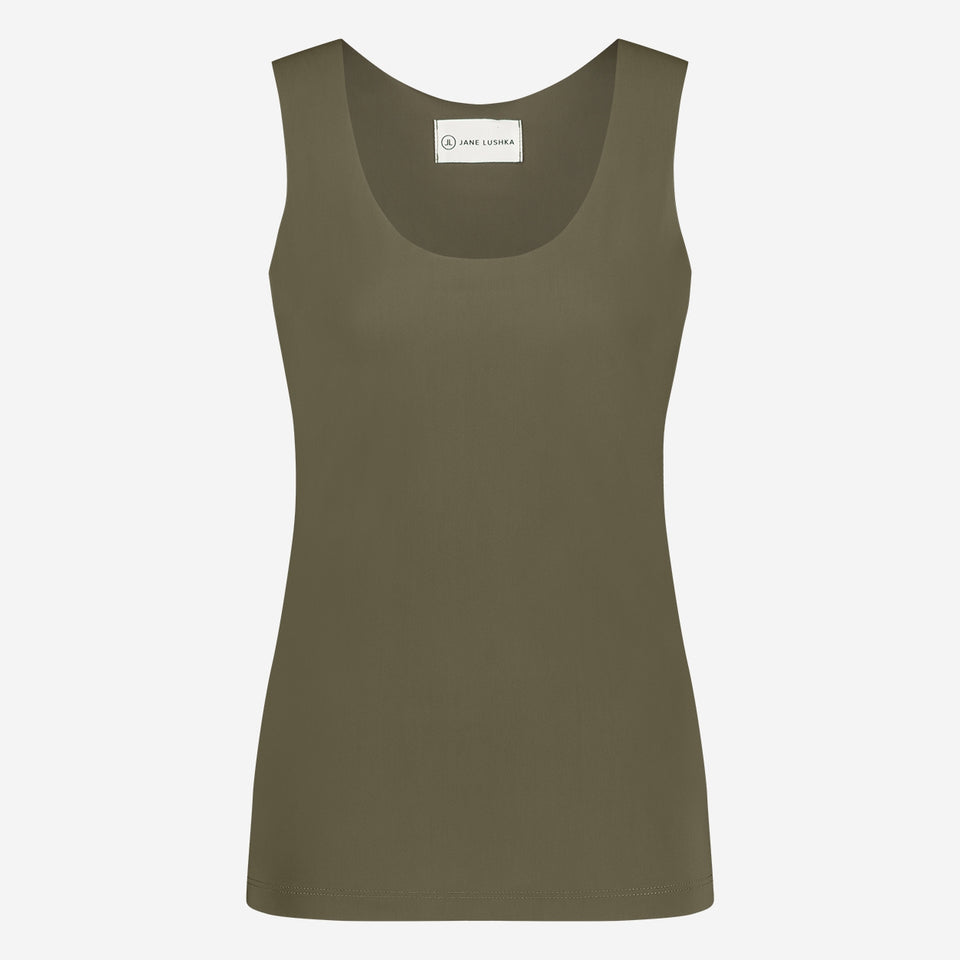 Top Jesy Easy Wear Technical Jersey | Army