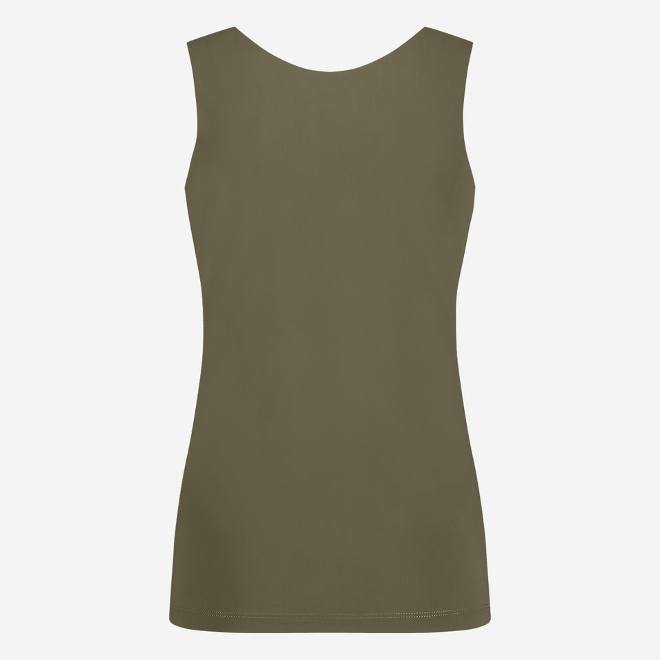 Top Jesy Easy Wear Technical Jersey | Army