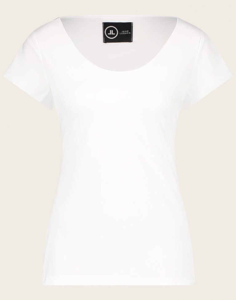 T shirt Sara easy wear Technical Jersey | White