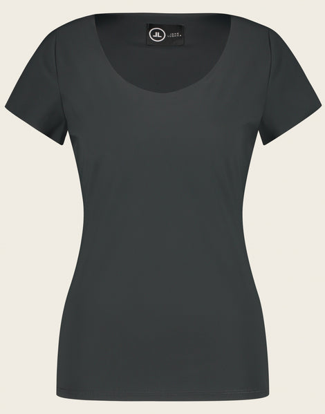 T shirt Sara easy wear Technical Jersey | Grigio Notte