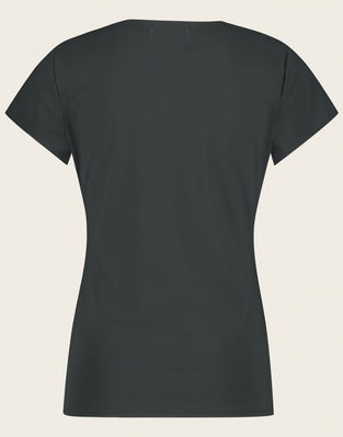 T shirt Sara easy wear Technical Jersey | Grigio Notte