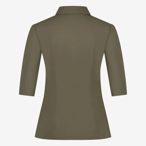 Blouse Betty easy wear Technical Jersey | Army