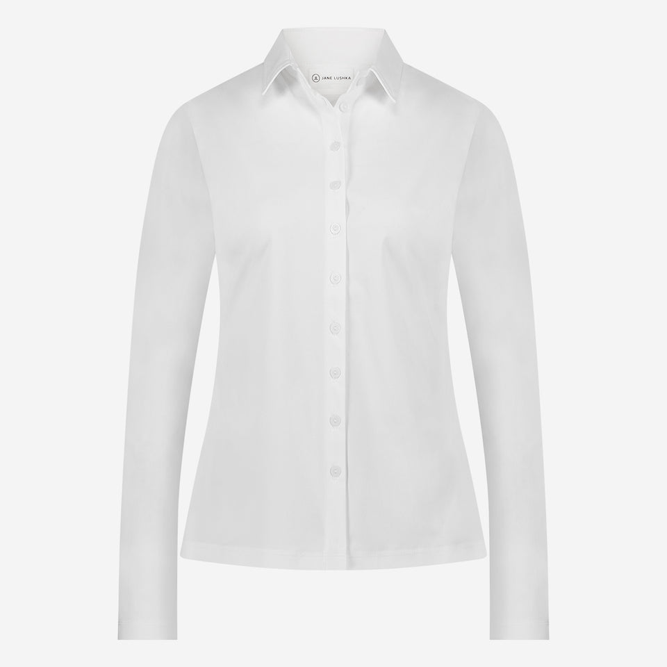 Blouse Betty Easy Wear Technical Jersey | White