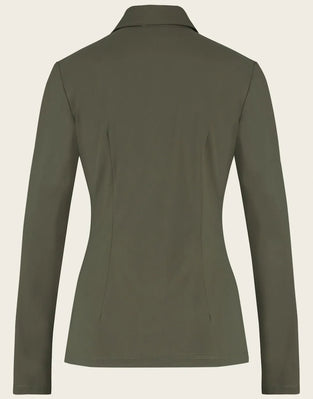 Blouse Betty easy wear Technical Jersey | Army