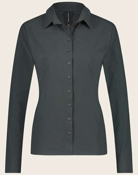 Blouse Betty easy wear Technical Jersey | Grigio Notte