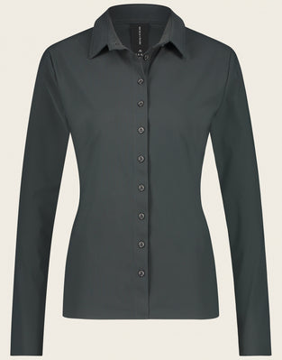 Blouse Betty Easy Wear Technical Jersey | Grigio Notte
