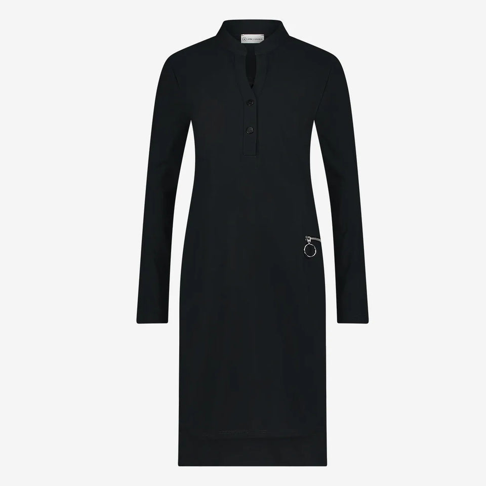 Dress Eva Easy Wear | Grigio Notte