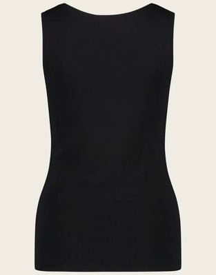 Top rips easy wear Organic Cotton | Black