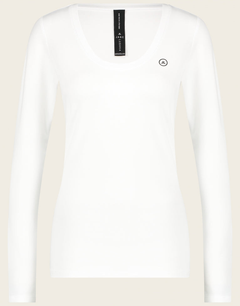 T shirt R Neck easy wear Organic Cotton | White