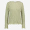 Jackard cotton pullover 9060 | Green