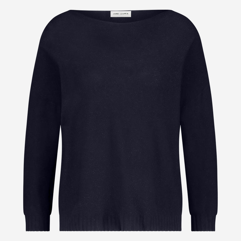 M205 seamless cotton pullover | Blue