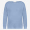 M205 seamless cotton pullover | Azzurro