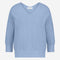 Seamless cotton pullover 317 | Azzurro