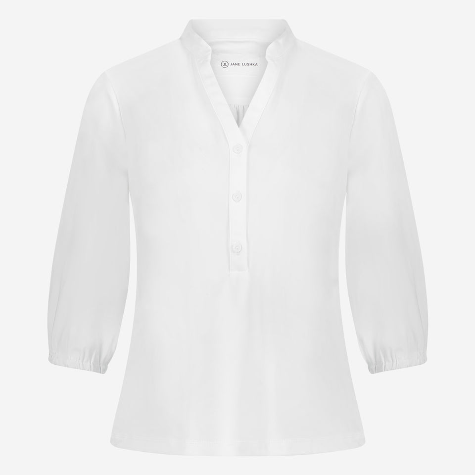 Blouse Bella Technical Jersey | White