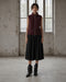 Raika skirt technical jersey | Black