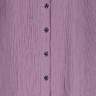 Romy Dress Long Organic Cotton | Violet