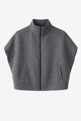 Cappa Zipper alveare jacket 42034 | Grigio medio