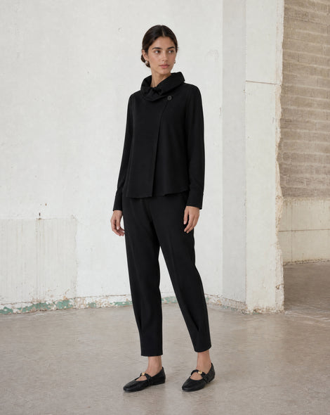 Umbretto pants technical jersey | Black