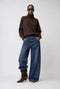 Sassy denim barel jeans | Night Blue