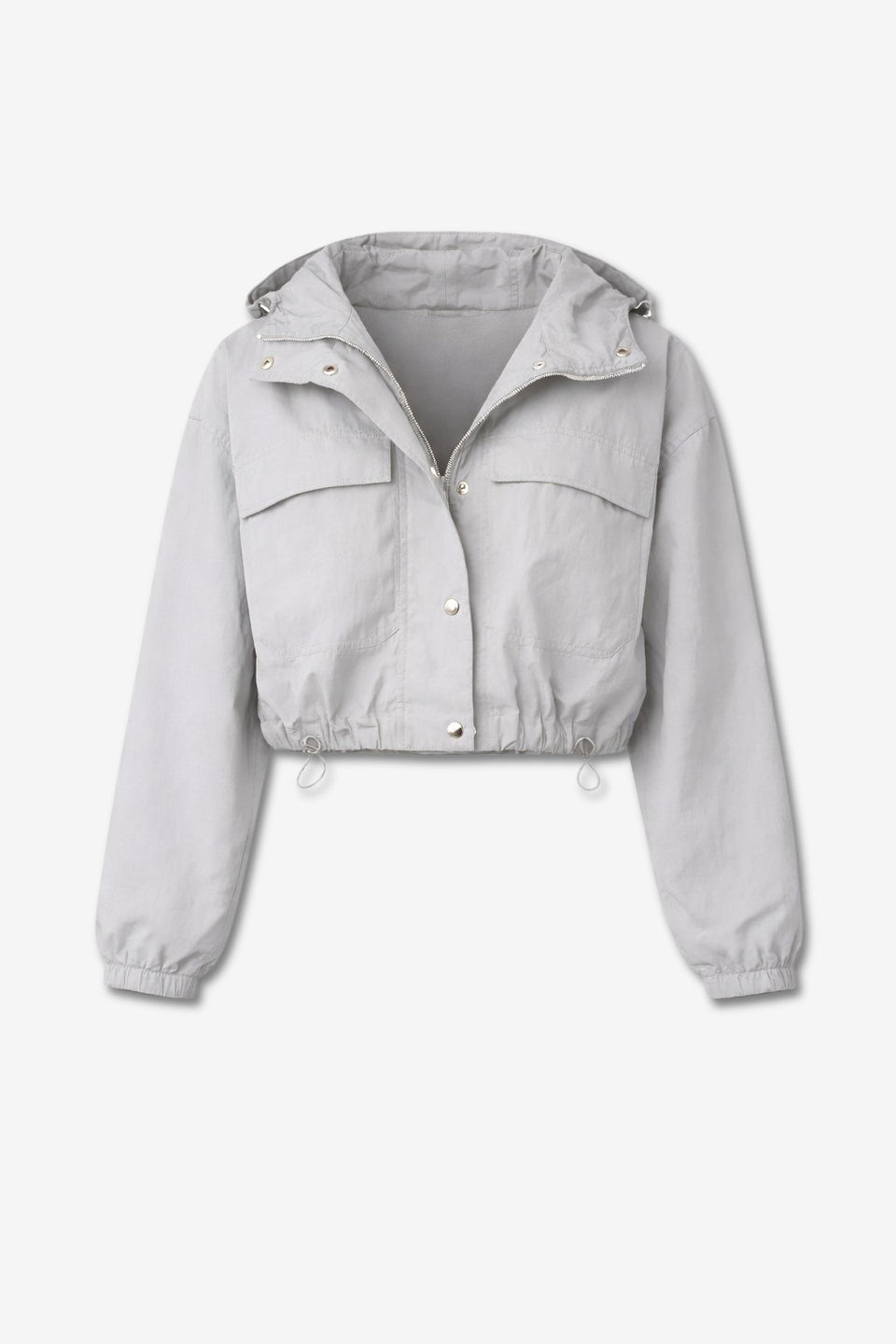 Asuka taffeta jacket | Light Grey