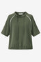 Gia P top technical jersey | Army