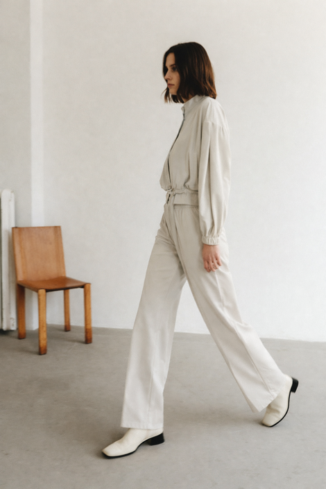 Ian jacket technical jersey | Sand