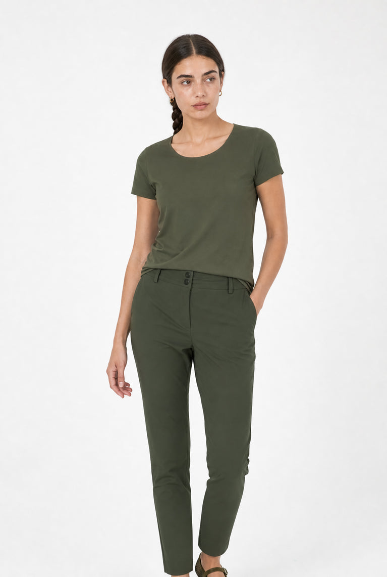 Dalas Pants Technical Jersey | Army green