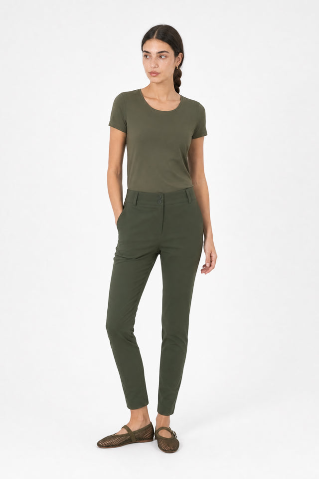 Dalas Pants Technical Jersey | Army green
