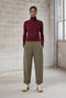 Janice viscose top | Bordeaux