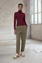 Janice viscose top | Bordeaux