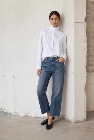 Dolche Vita top technical jersey | White