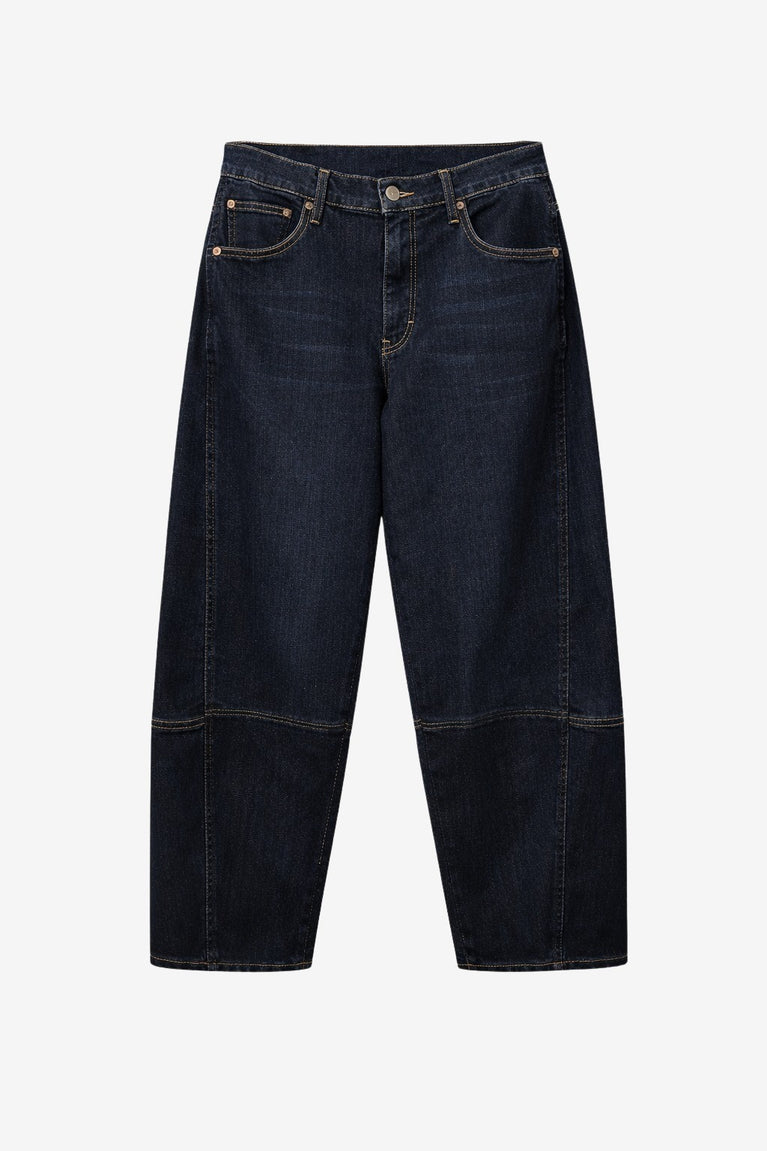 Dramak ultimate barrel jeans | Dark Blue