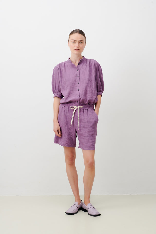 Lola Shorts Organic Cotton | Violet