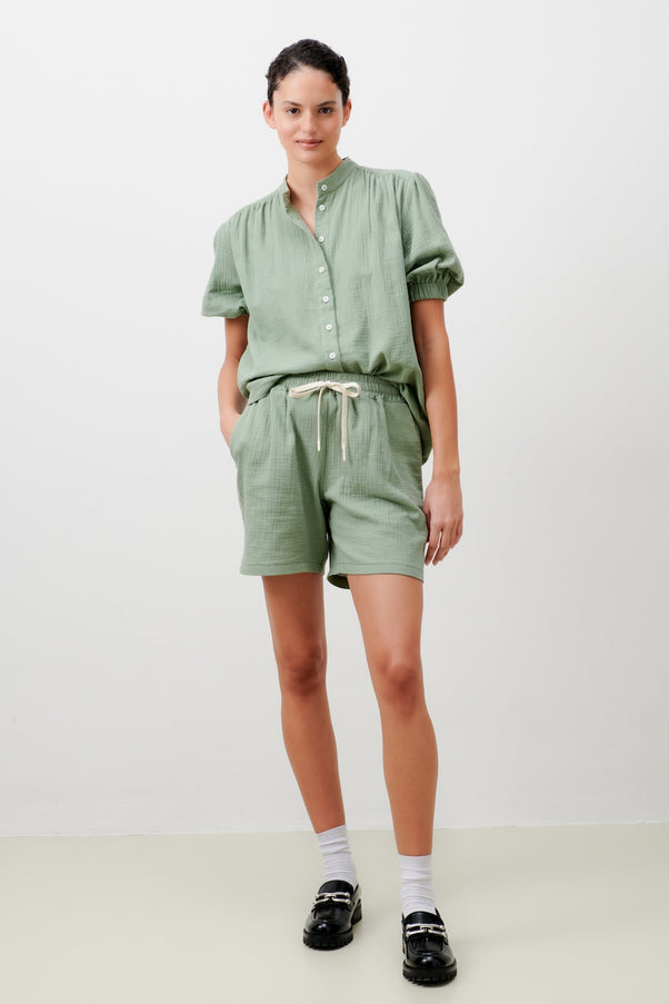 Lola Shorts Organic Cotton | Army