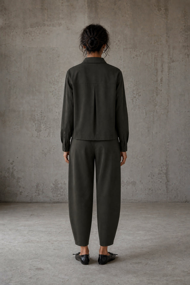 Ermanno jacket technical jersey | Army